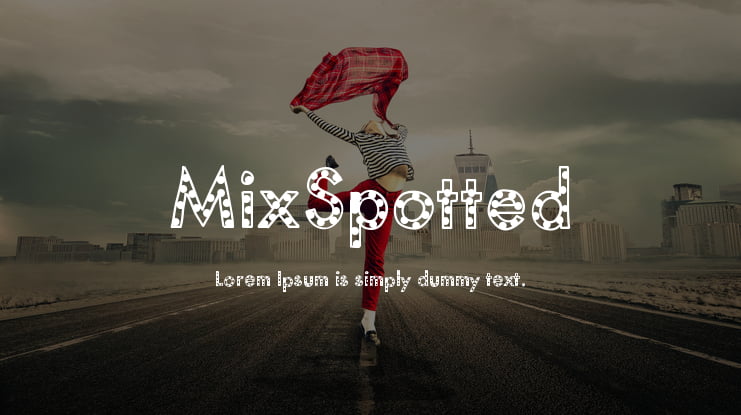 MixSpotted Font