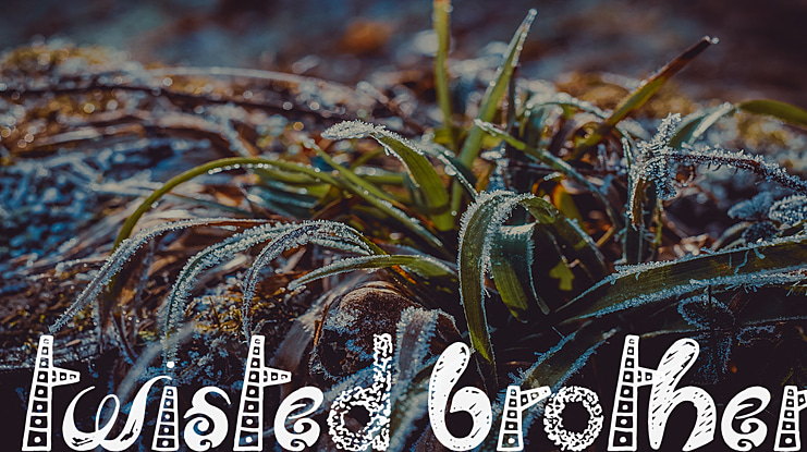 Twisted Brother Font