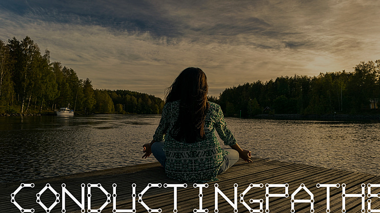 ConductingPaths Font