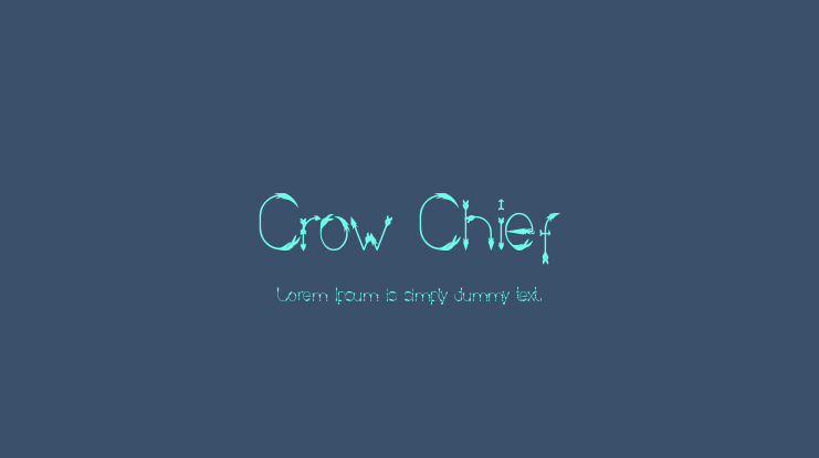 Crow Chief Font