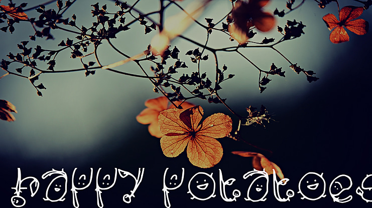 Happy Potatoes Font