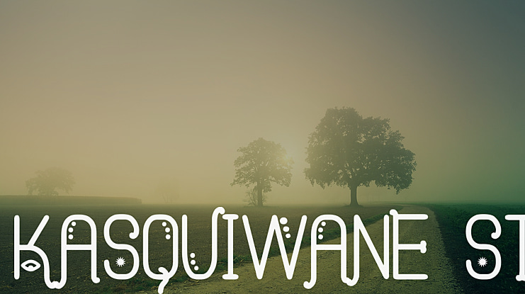 Kasquiwane St Font