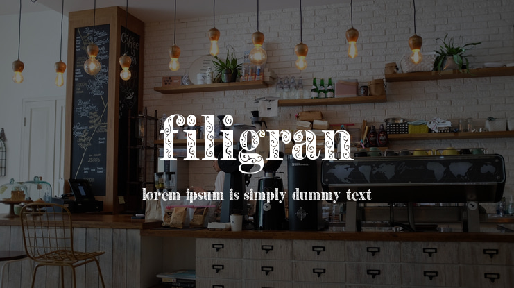 Filigran Font