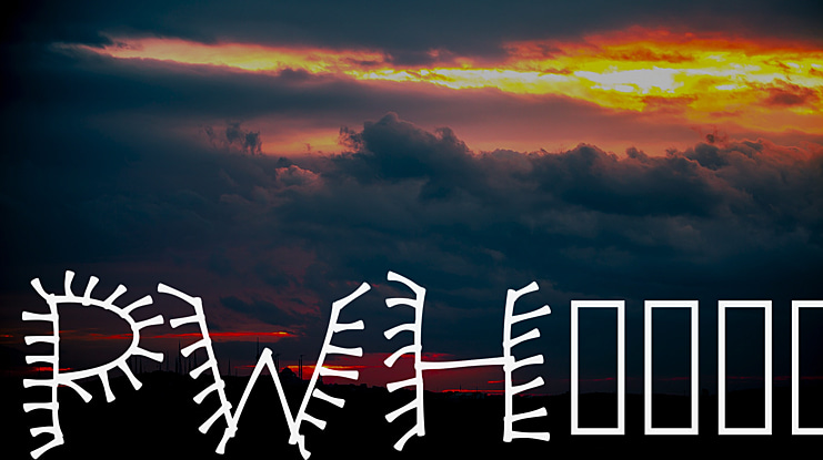 PWHairz Font