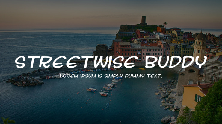 Streetwise Buddy Font