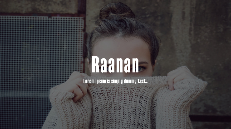 Raanan Font Family