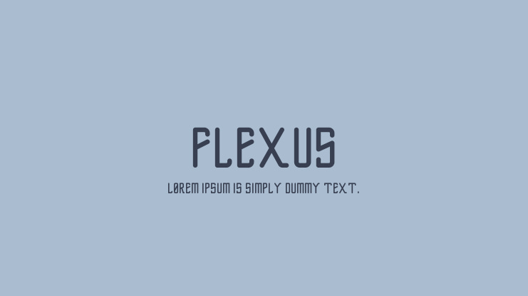Flexus Font Family