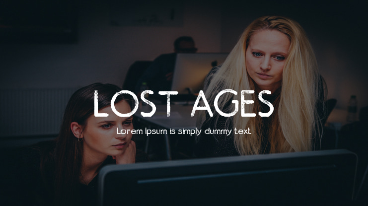 LOST AGES Font