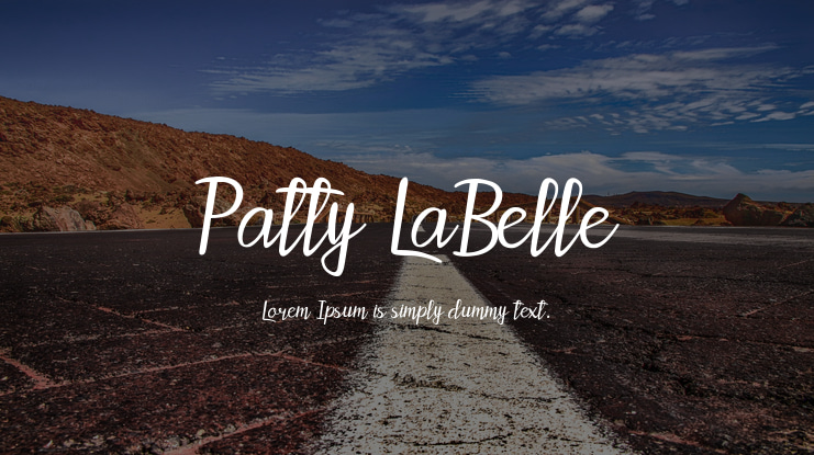 Patty LaBelle Font