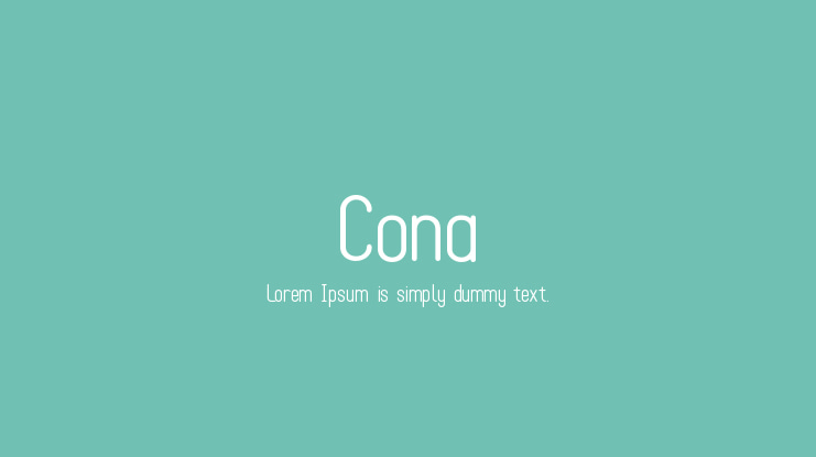 Cona Font