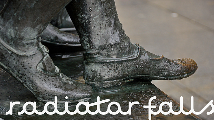 Radiator Falls Font