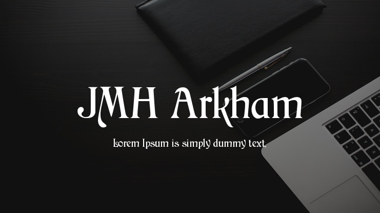 JMH Arkham Font