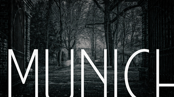 MUNICH Font