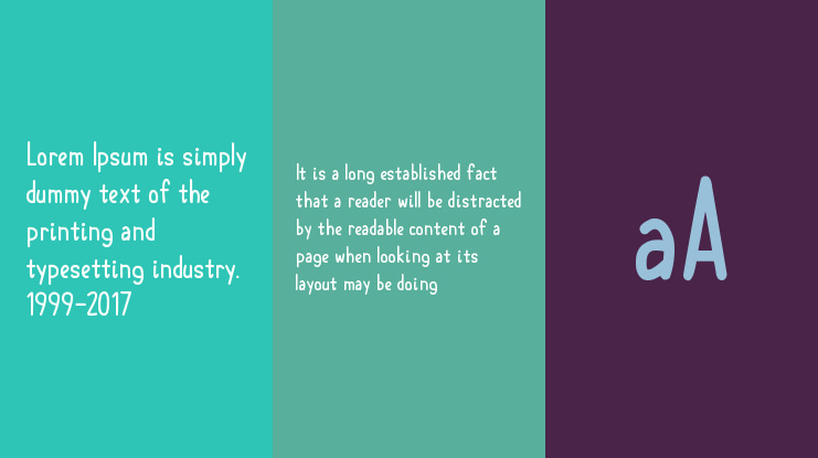 Organic Teabags Font