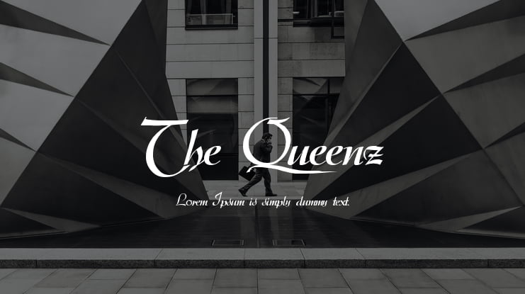 The Queenz Font
