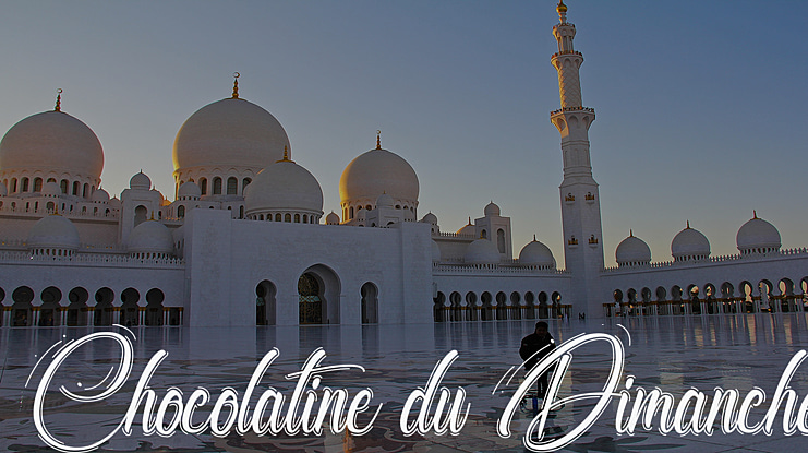 Chocolatine du Dimanche Font