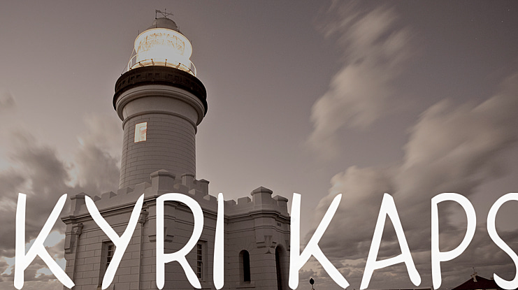 Kyri Kaps Font