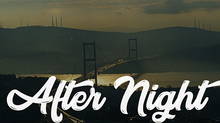After Night Font