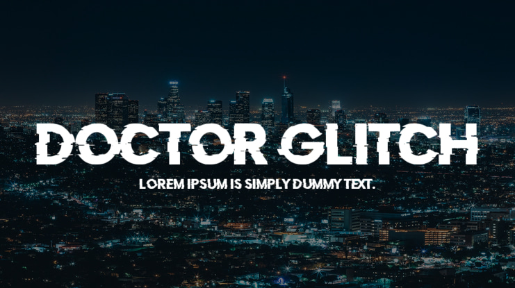 Doctor Glitch Font