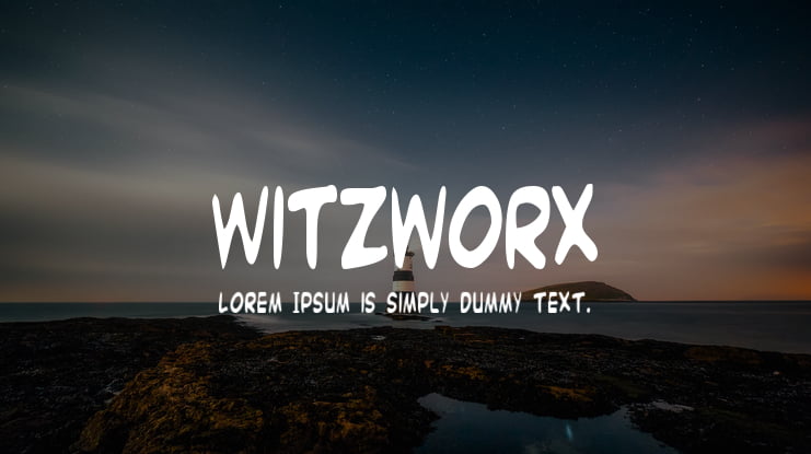 Witzworx Font