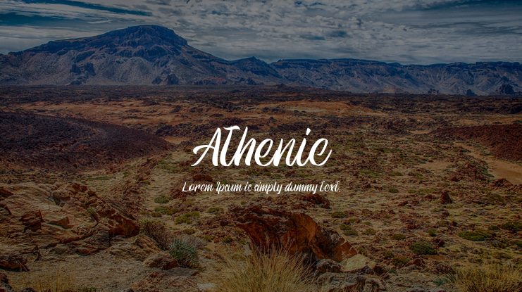 Athenic Font
