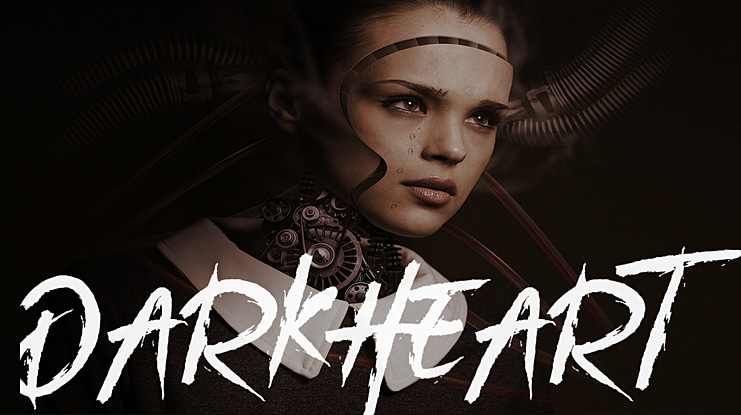 DarkHeart Font