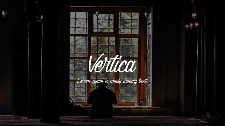 Vertica Font