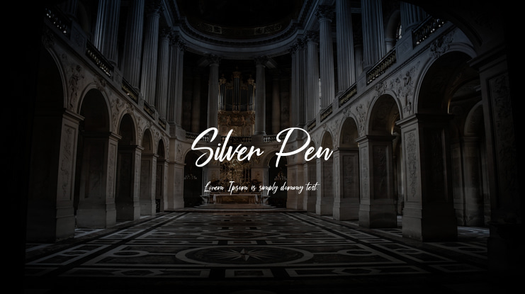 Silver Pen Font
