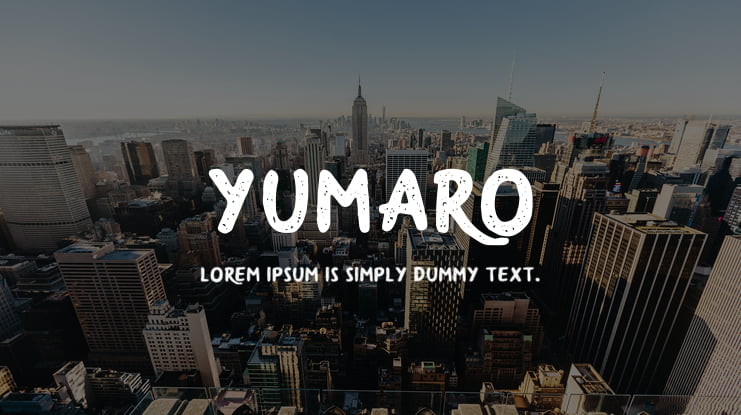 Yumaro Font Family