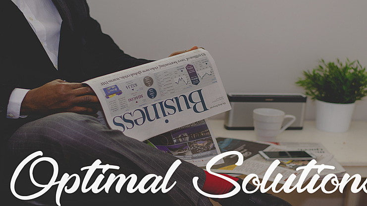Optimal Solutions Font