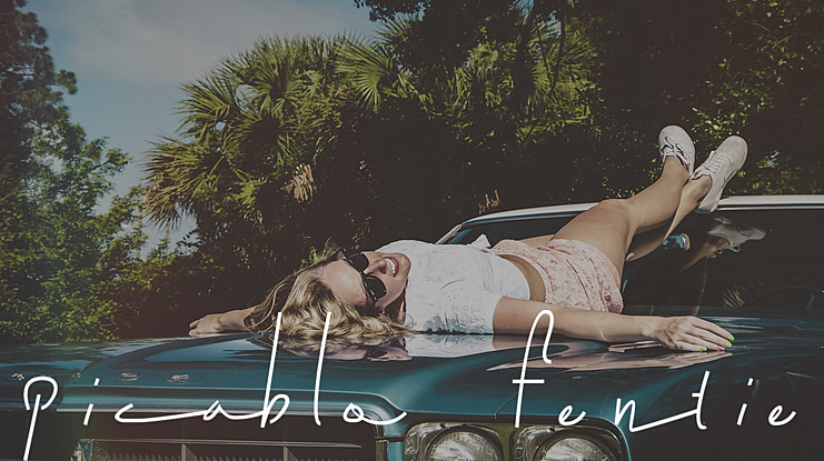 picablo fentier Font