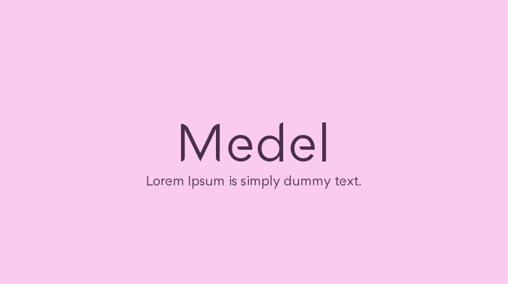Medel Font