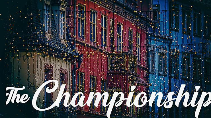 &Championship Font