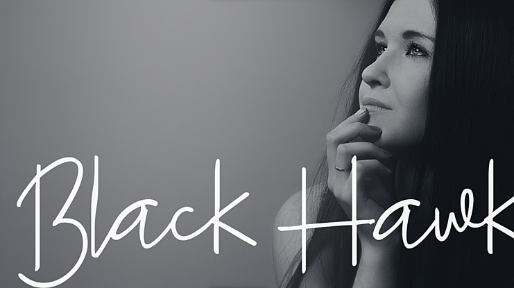 Black Hawk Font