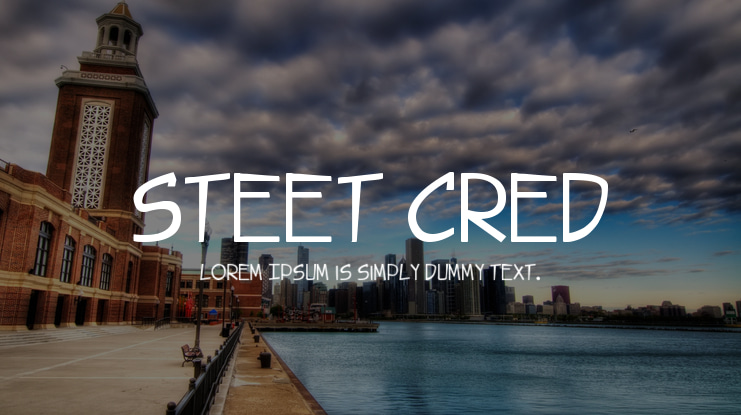 Steet Cred Font Family