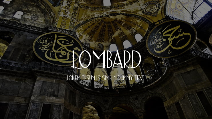 Lombard Font Family