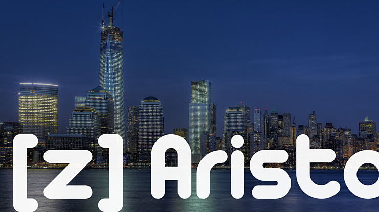 [z] Arista Font Family