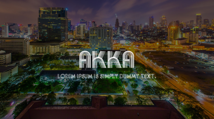 Akka Font