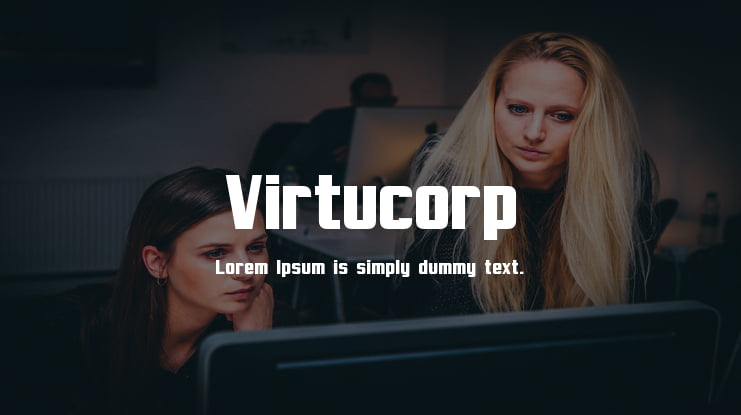 Virtucorp Font Family