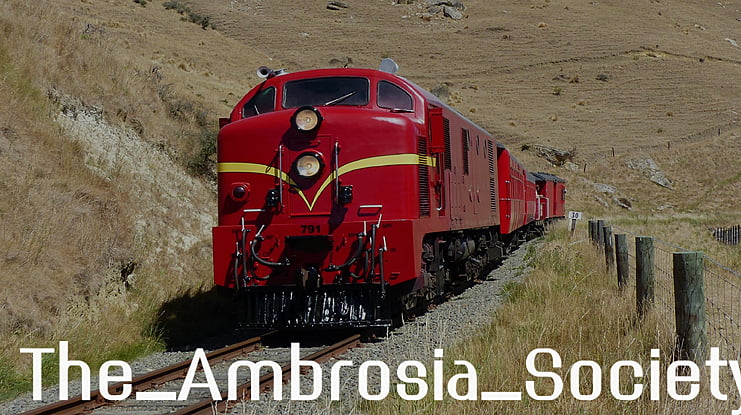 The_Ambrosia_Society Font