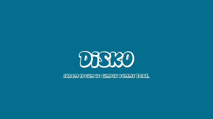 Disko Font Family