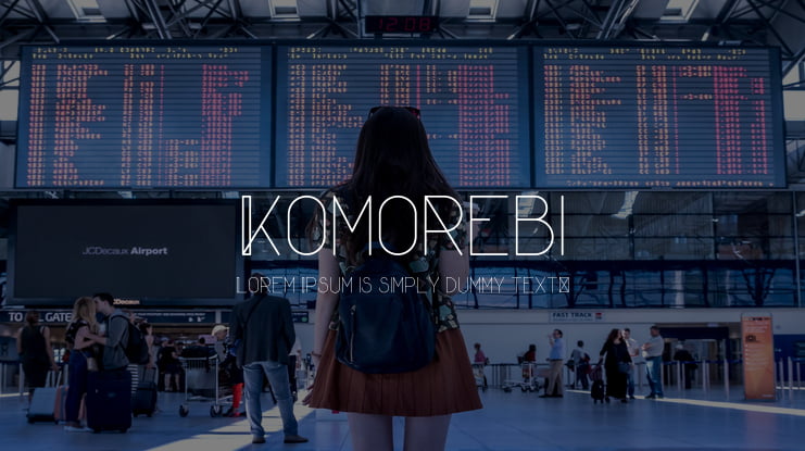 Komorebi Font