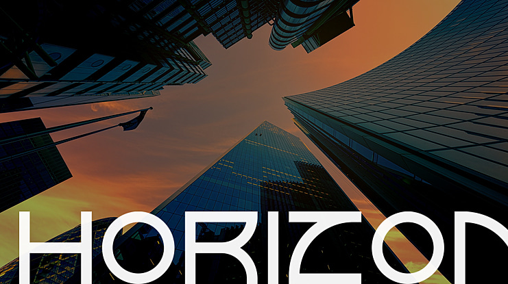 Horizon Font