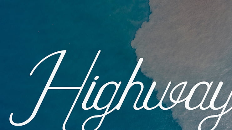 Highway Font