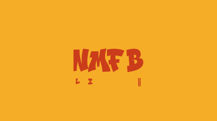 NMF Burner Font