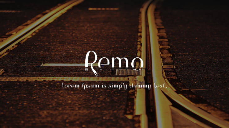 Remo Font