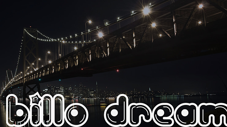 Billo Dream Font