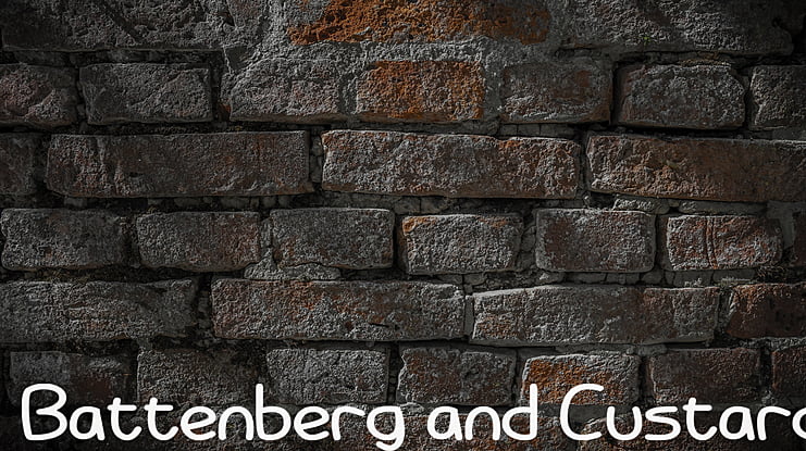 Battenberg and Custard Font Family