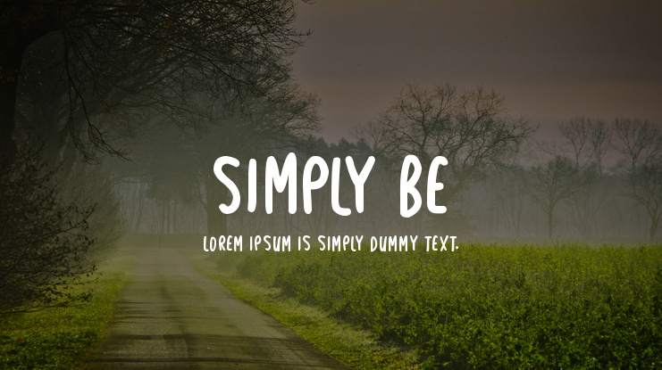Simply Be Font