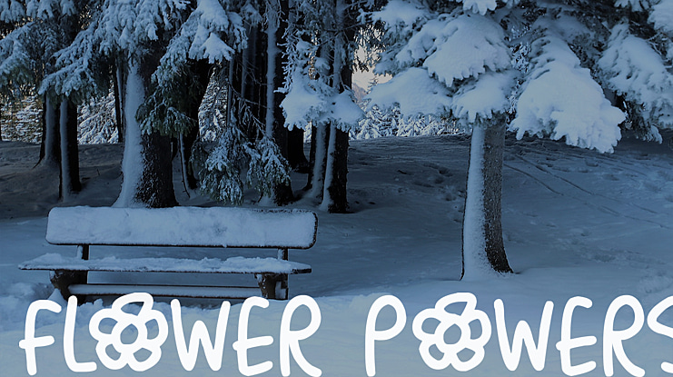 Flower Powers Font